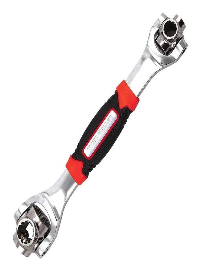 MOBHADA 48 in 1 Socket Wrench Multifunction Universal Tool (Silver) - Image 1